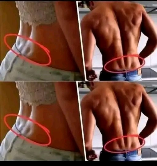 If you have these two holes in your back, it means…See more